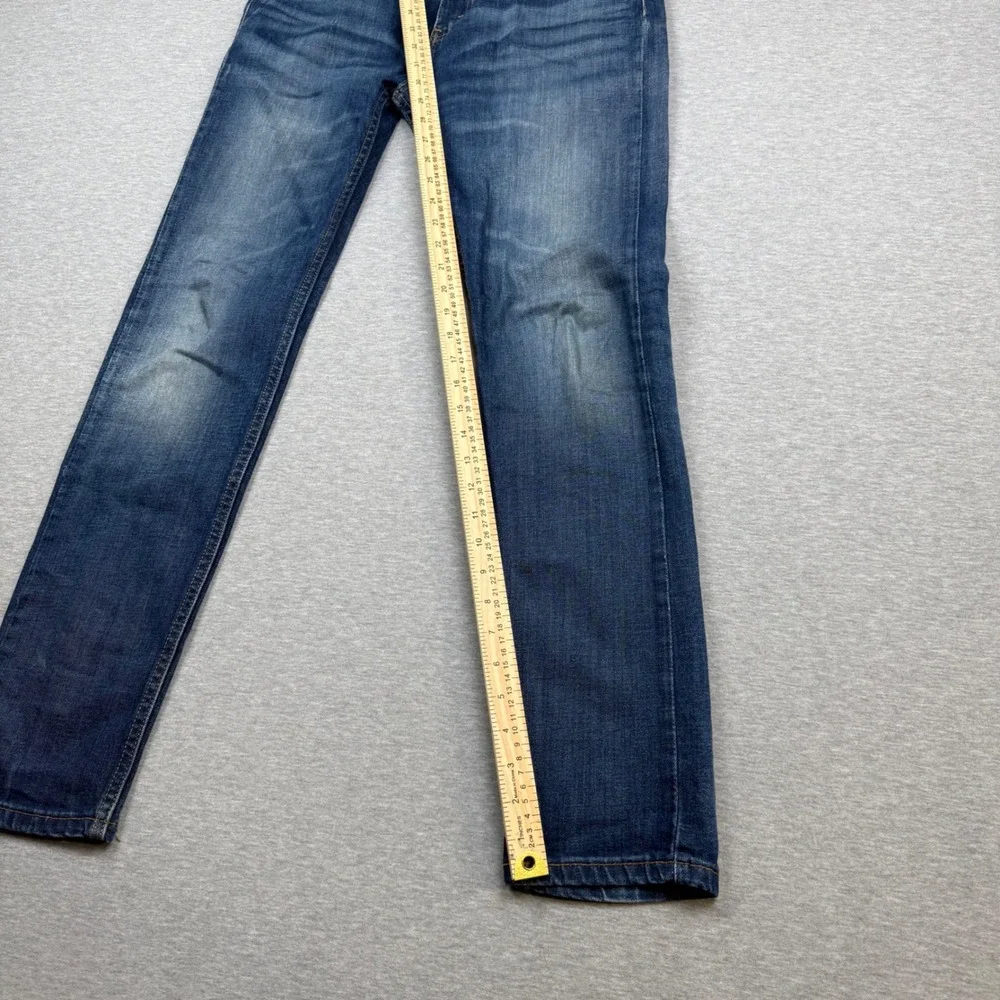 Levis 510 Skinny Fit Jeans Mens 33x32 Medium Wash Blue Denim 05510-0719